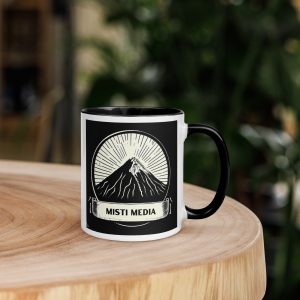 Misti Media Logo Mug with Black Inside